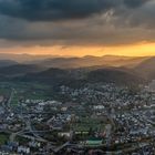 Abendstimmung über Liestal