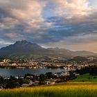 Abendstimmung über Luzern