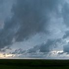 Abendstimmung über Nordstrand