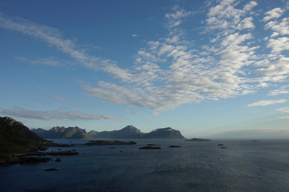 Abendstimmung über Nyksund