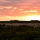 Abendstimmung über Okaukuejo