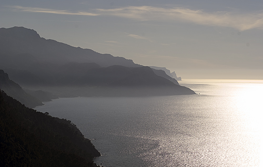 Abendstimmung über Port de Soller