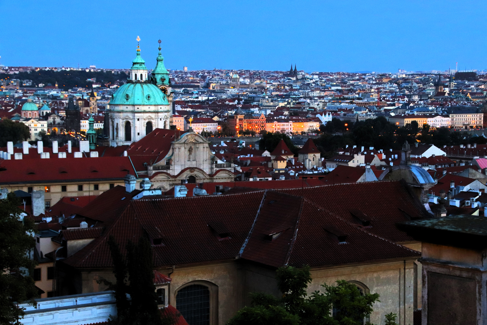 Abendstimmung über Prag