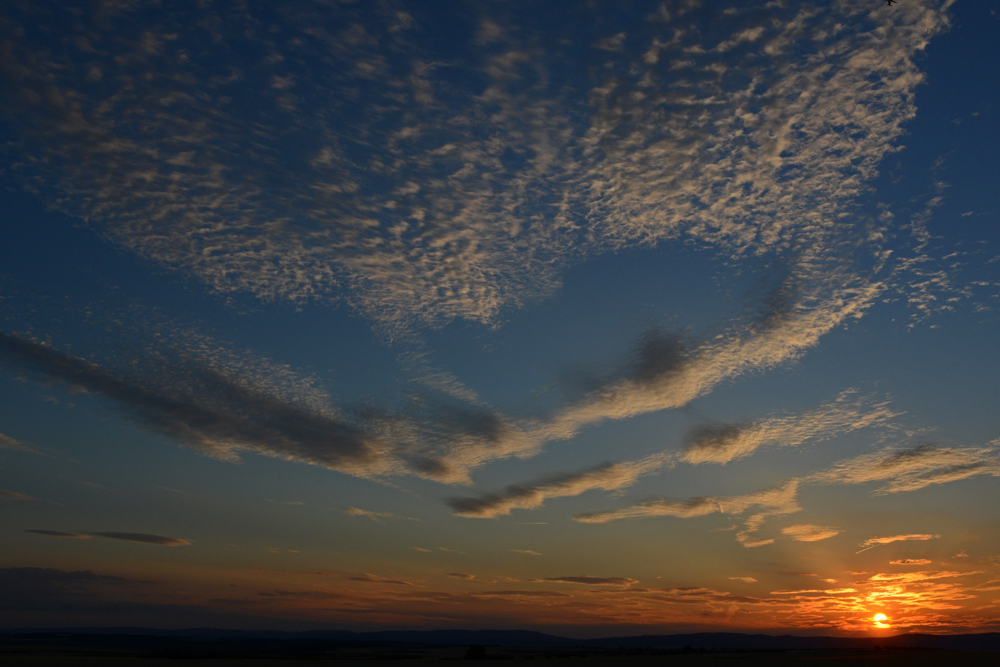 Abendstimmung über Rheinhessen