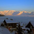 Abendstimmung über Riederalp