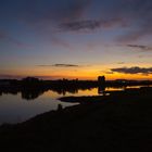 Abendstimmung über Schönebeck (Elbe)