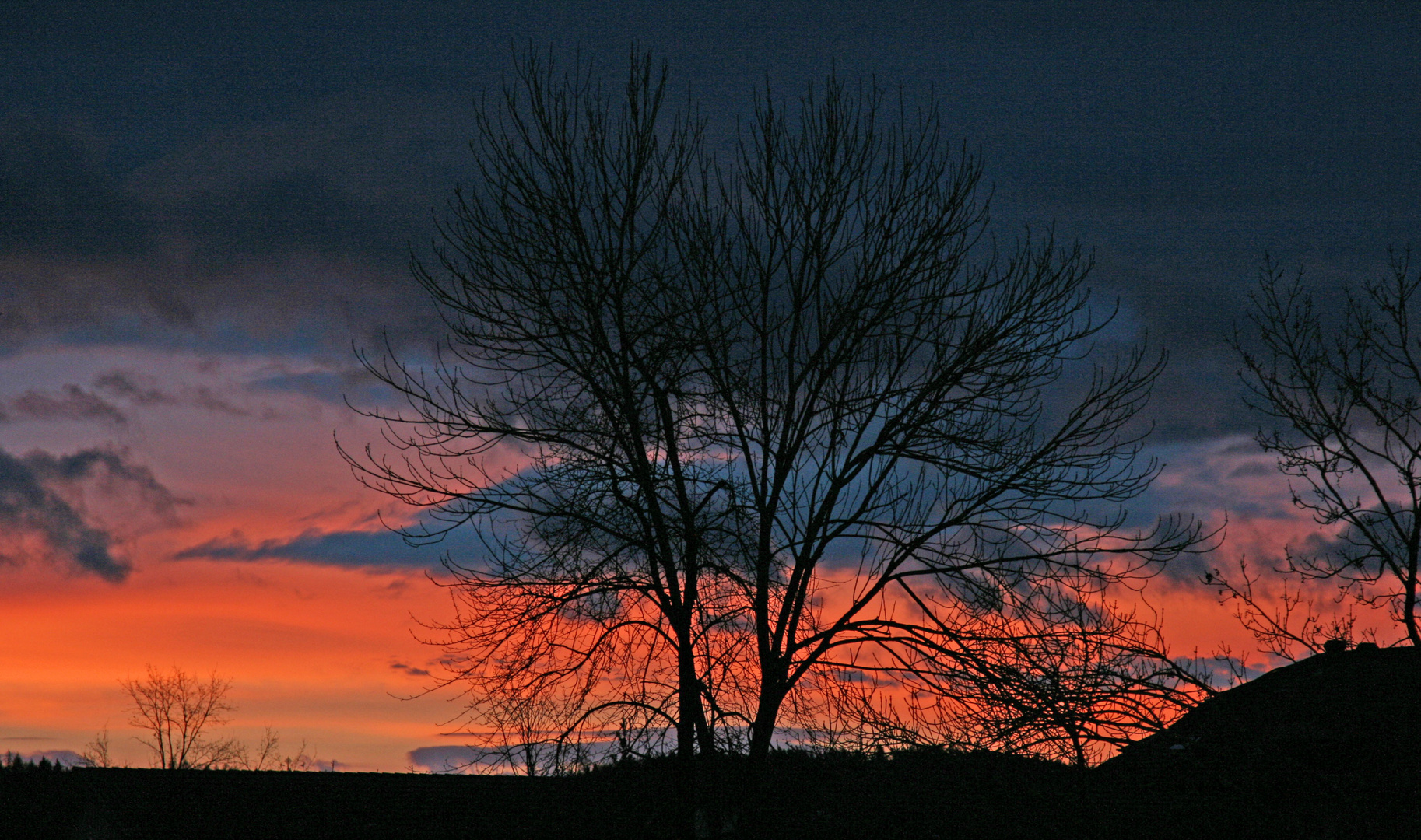 Abendstimmung über Winterthur