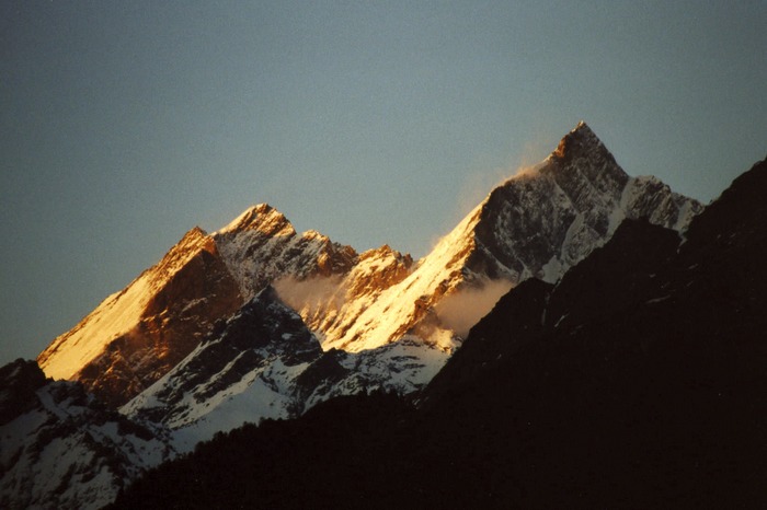 Abendstimmung über Zermatt