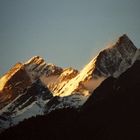 Abendstimmung über Zermatt