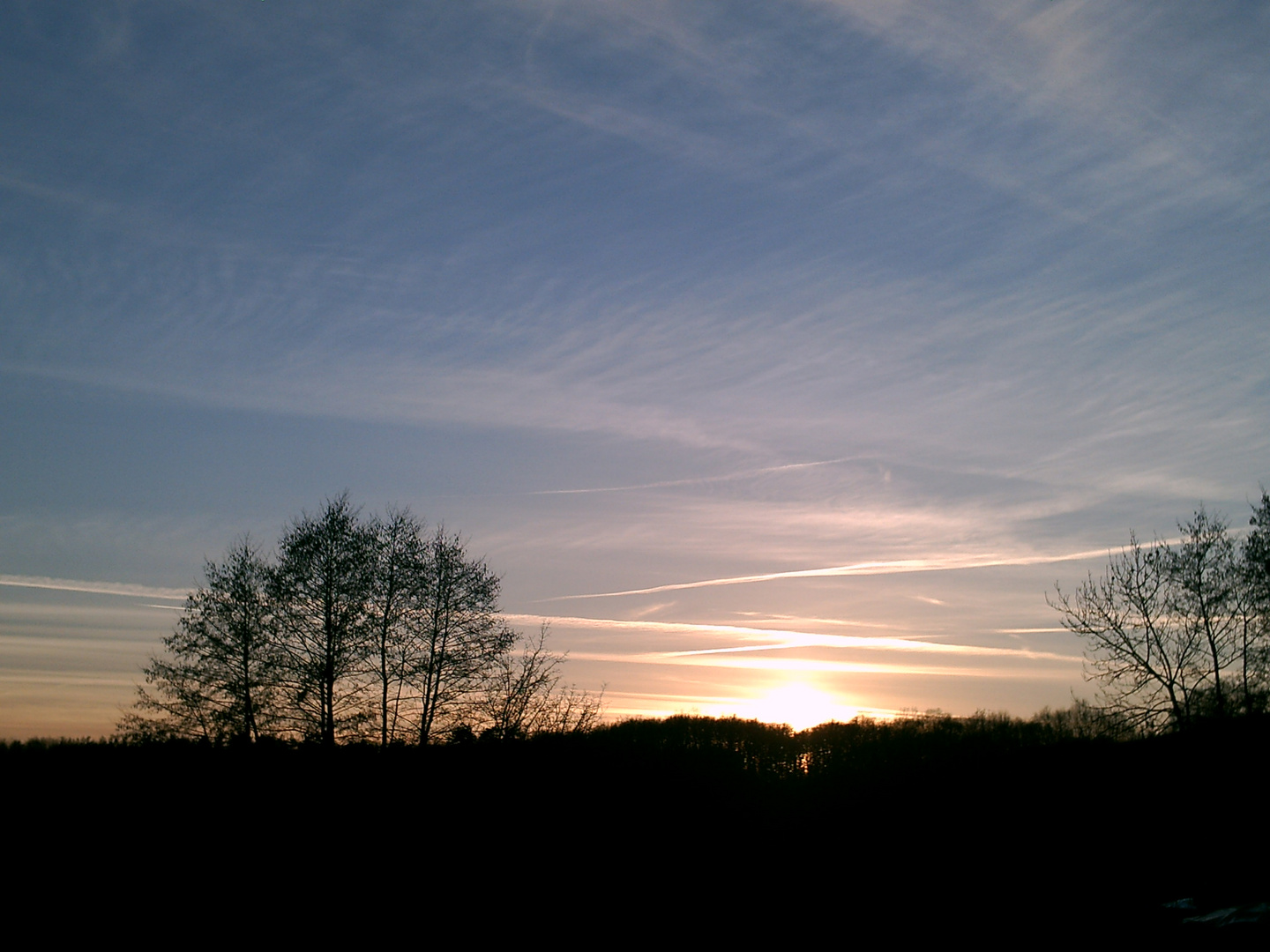 Abendstimmung überm Senftenberg