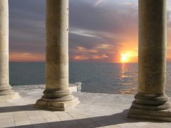 Abendstimmung - Venetische Villa im Indischen Ozean