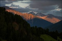 Abendstimmung vom Balkon aus