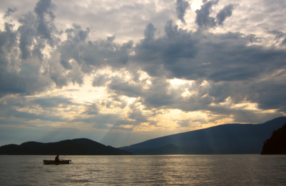 Abendstimmung vor Bowen Island