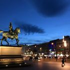 Abendstimmung vor dem Schloß in Braunschweig