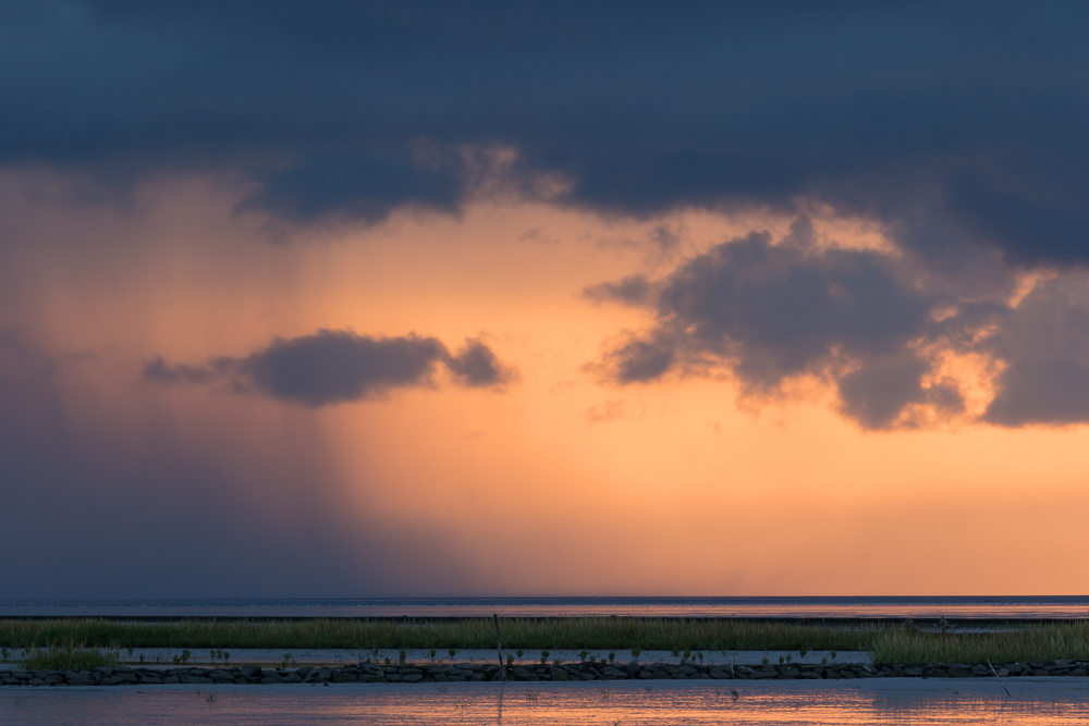 Abendstimmung vor dem Unwetter