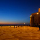 Abendstimmung vor der Hassan II Moschee