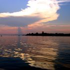 Abendstimmung vor Friedrichshafen