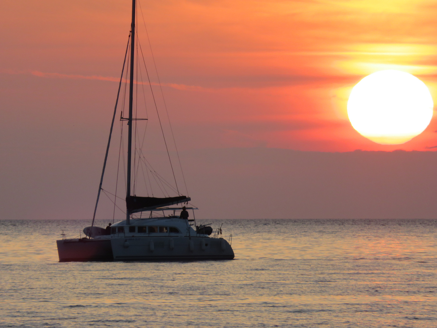 Abendstimmung vor Ibiza