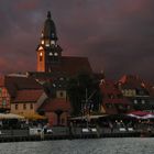 Abendstimmung Warener Hafen