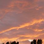 Abendstimmung Wolken über Ungarn