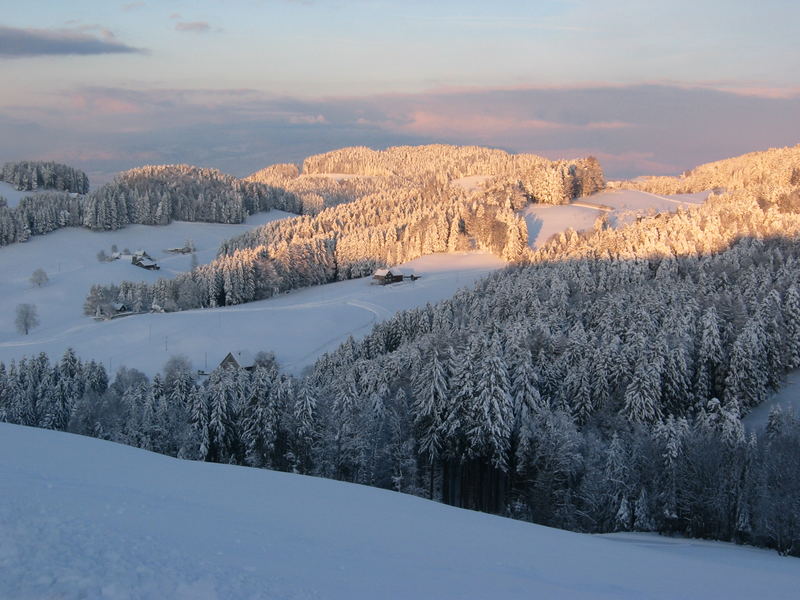 Abendstimmung zuhause