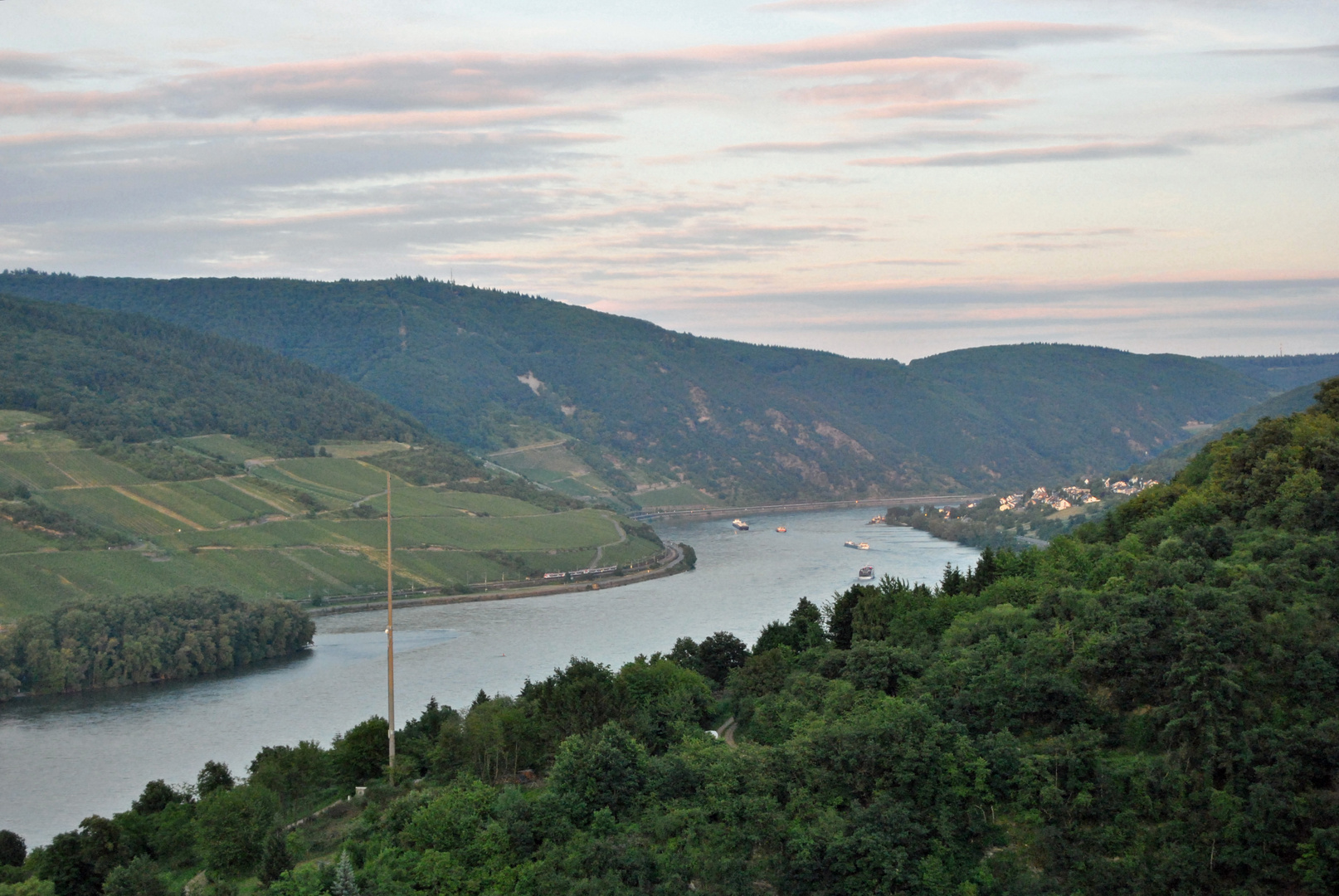 Abendstimmungen im Mittelrheintal