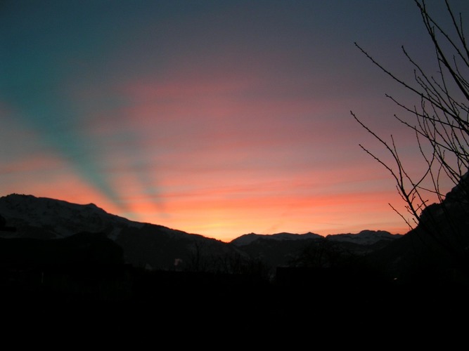 Abendstimmung....Wasserfarben