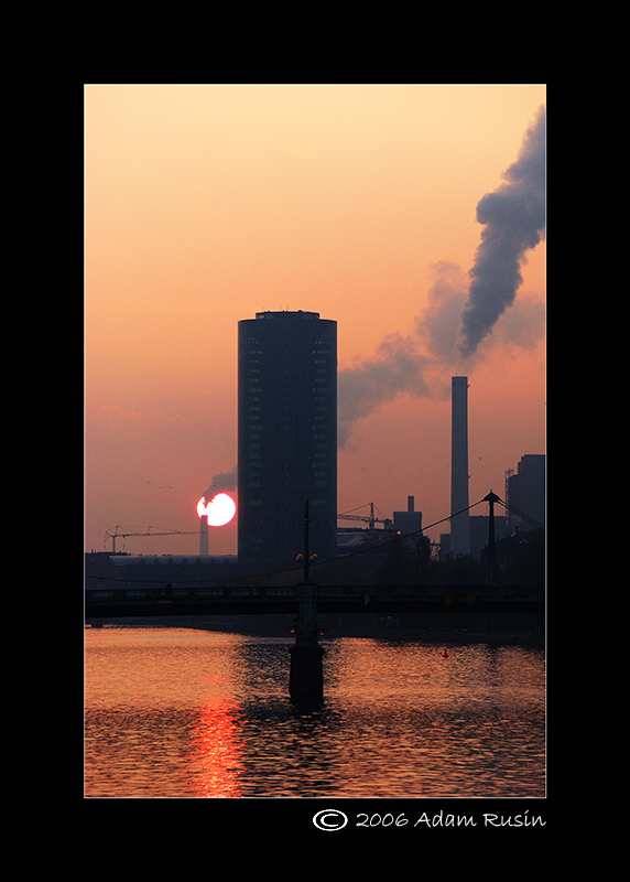 Abendstimung in Frankfurt am Main