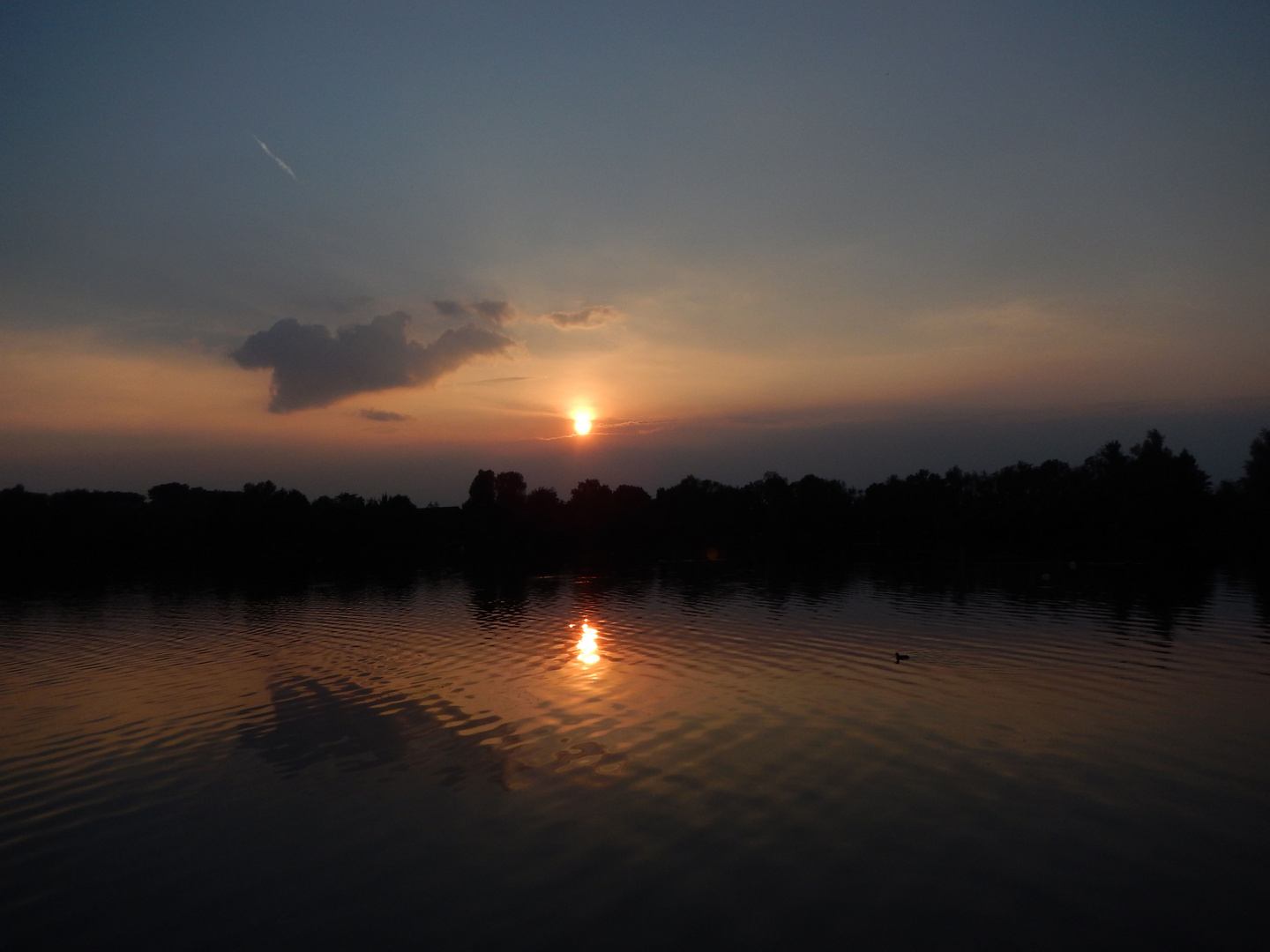 Abendstunde am See