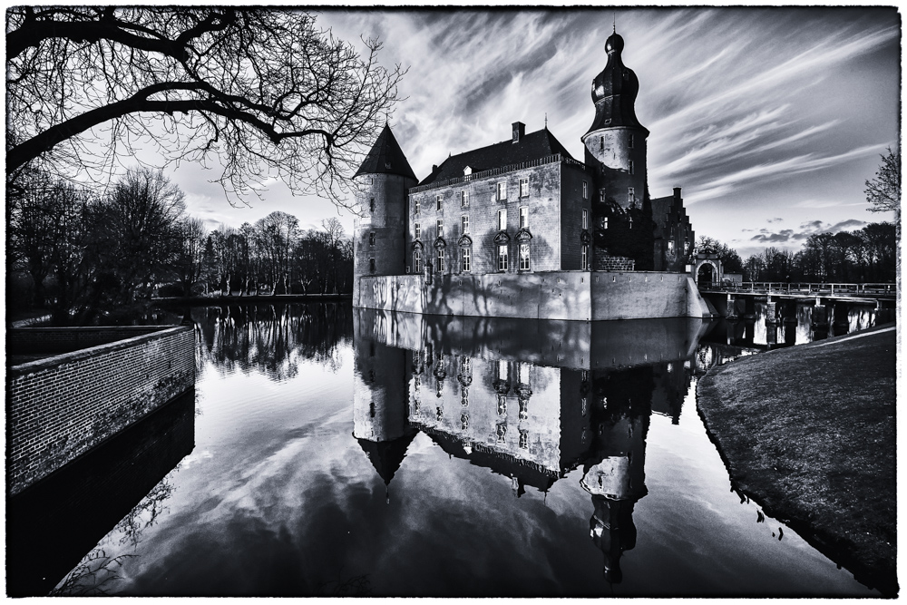 Abendstunde auf Burg Gemen