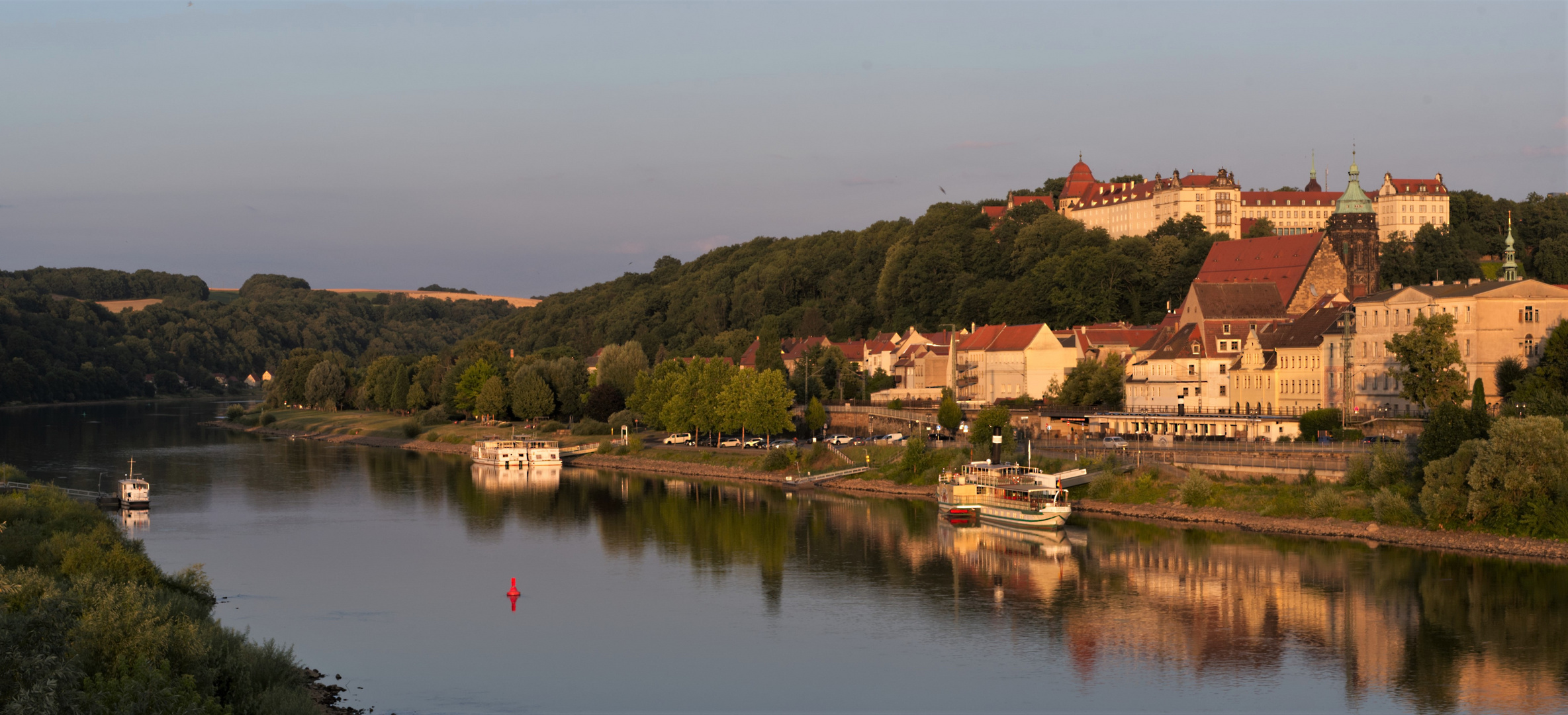 Abendstunde in Pirna an der Elbe