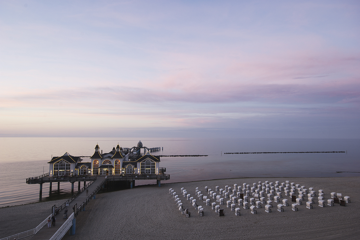 Abendstunde in Sellin - Rügen