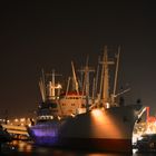 Abendstunden im Hamburger Hafen