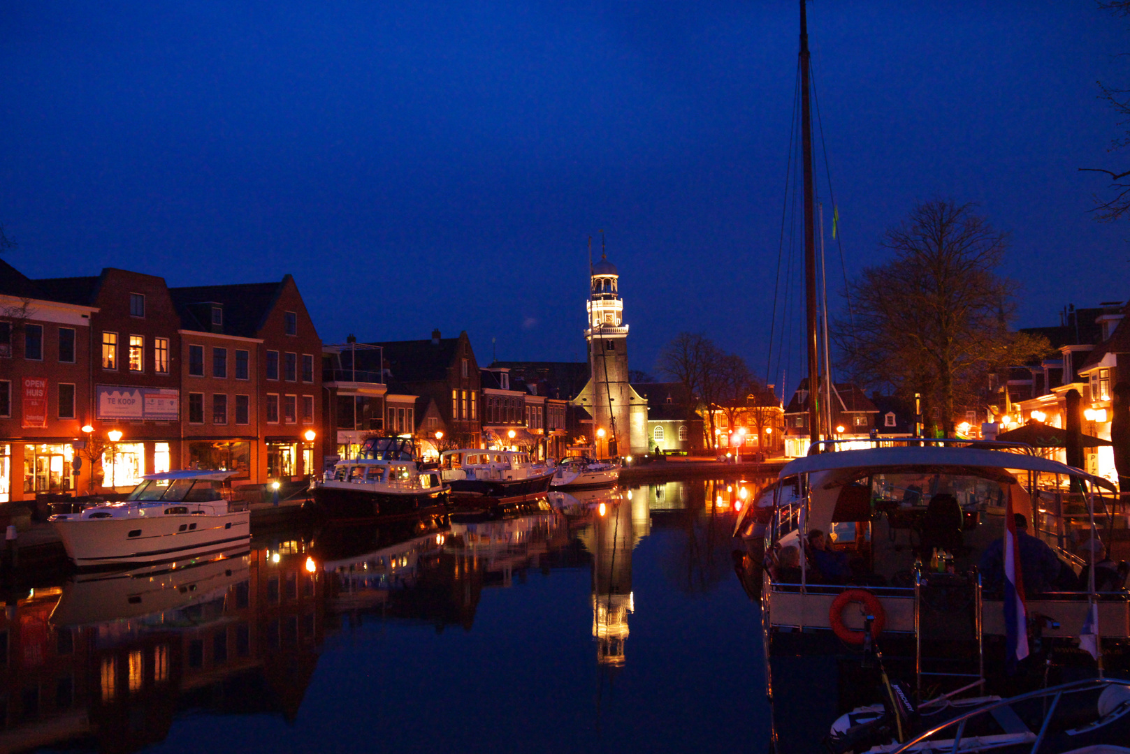 Abendstunden in Lemmer - Niederlande