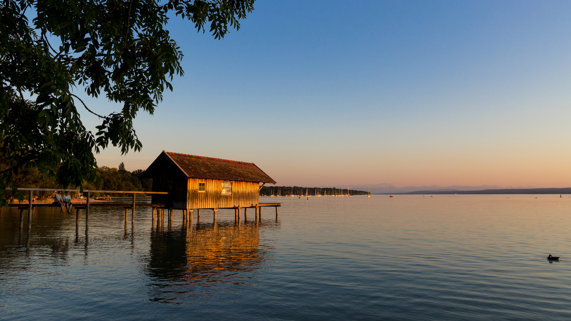 Abendstunden in Stegen am Ammersee