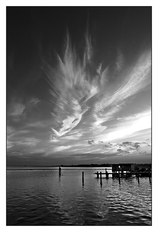 Abendwolke über Hiddensee