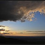 Abendwolken...