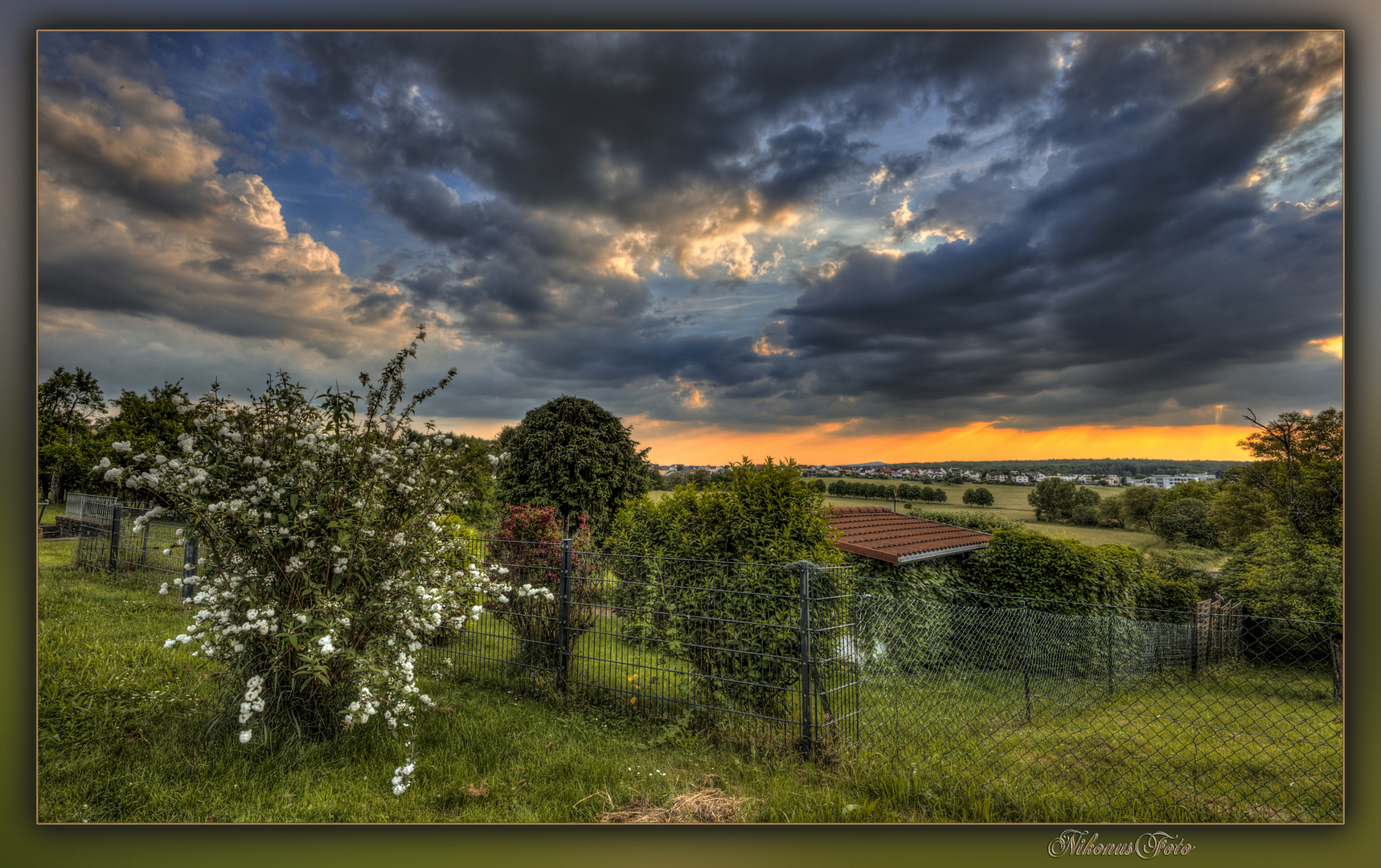 Abendwolken