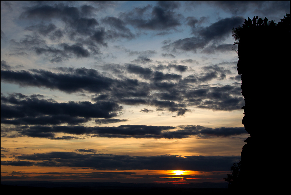 Abendwolken..