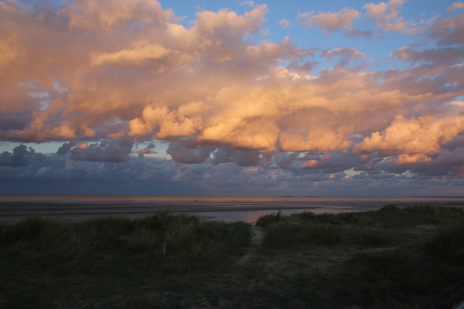 Abendwolken . 