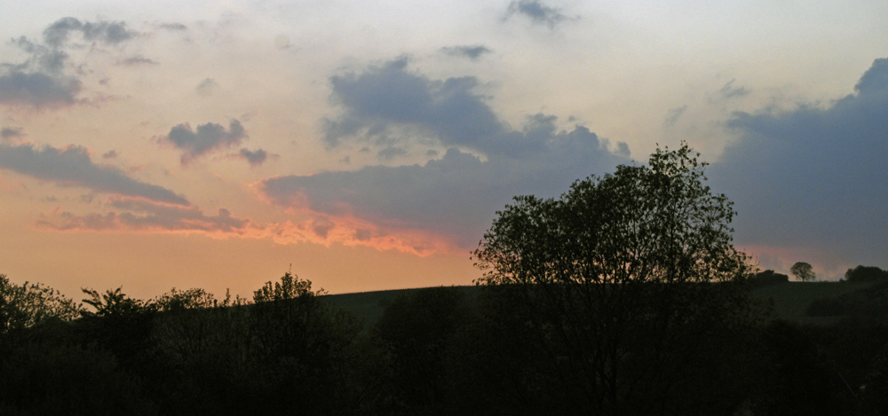 Abendwolken