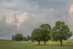 Abendwolken