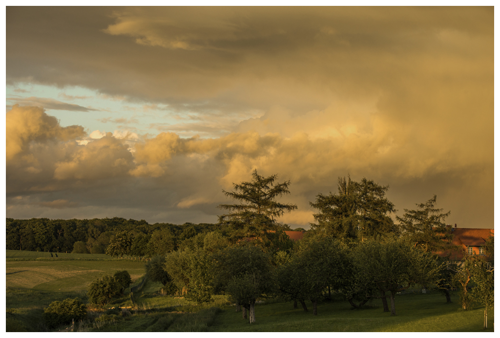 Abendwolken