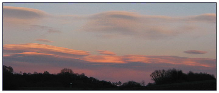 Abendwolken