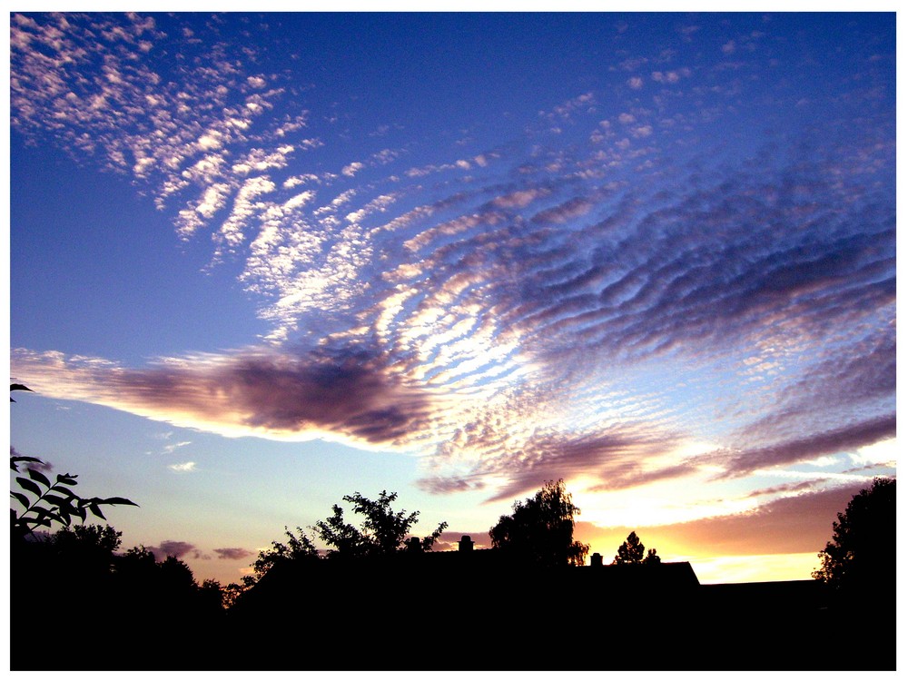 Abendwolken