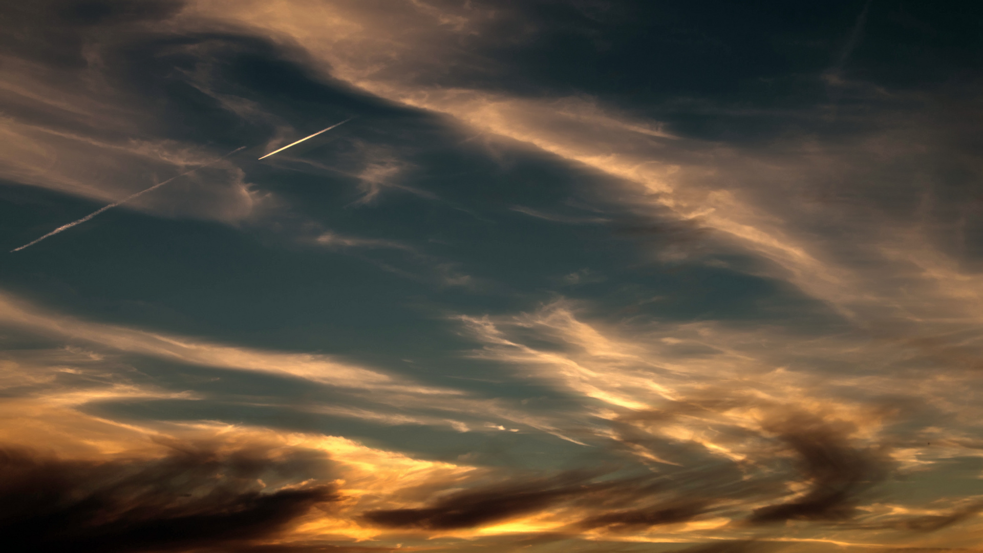 Abendwolken