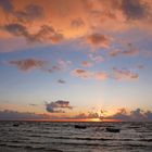 Abendwolken über der Ostsee