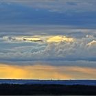 Abendwolken überm Neckartal ....