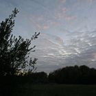 Abendwolken überm Westpark