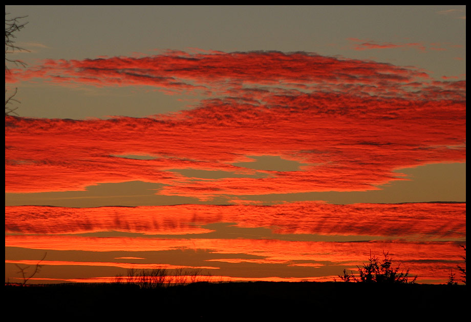 Abendwolkenleuchten